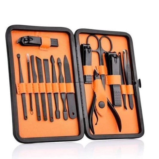 15 Piece Nail Care Kit with Travel Case