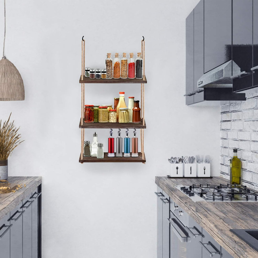 3-Tier Wall Shelf for Indoor Plants and Home Decor