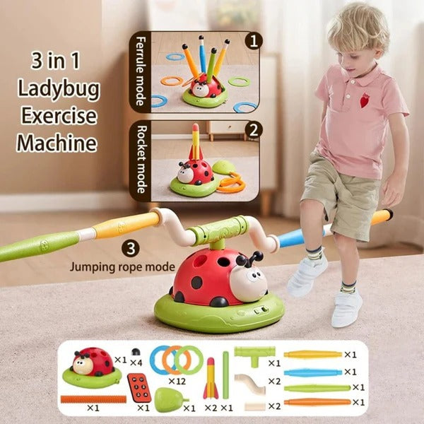 3-in-1 Active Play Toy for Kids - Outdoor and Indoor Fun
