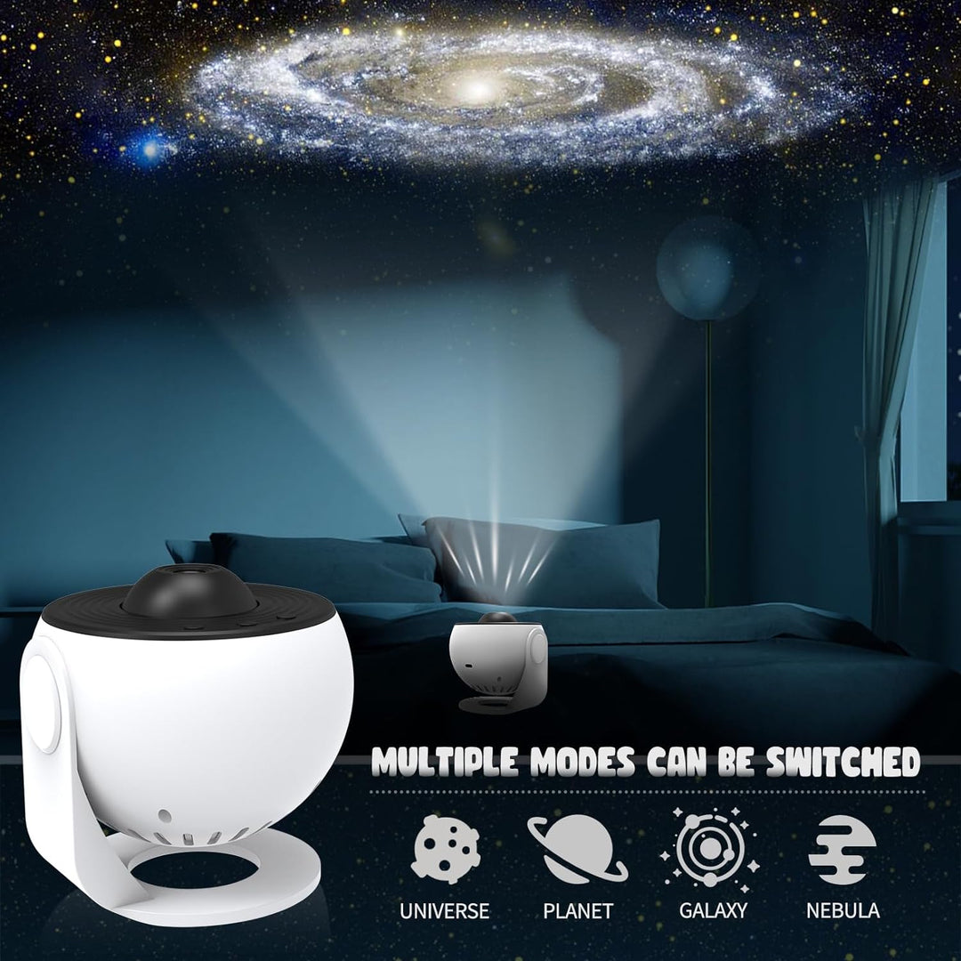 360 Degree Planetarium Projector for Home Stargazing and Night Light