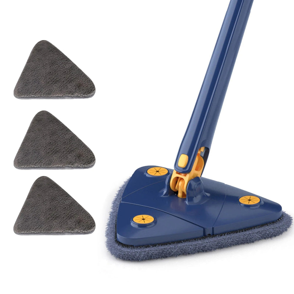 360 Degree Triangle Mop for Hardwood and Tile Floor Cleaning