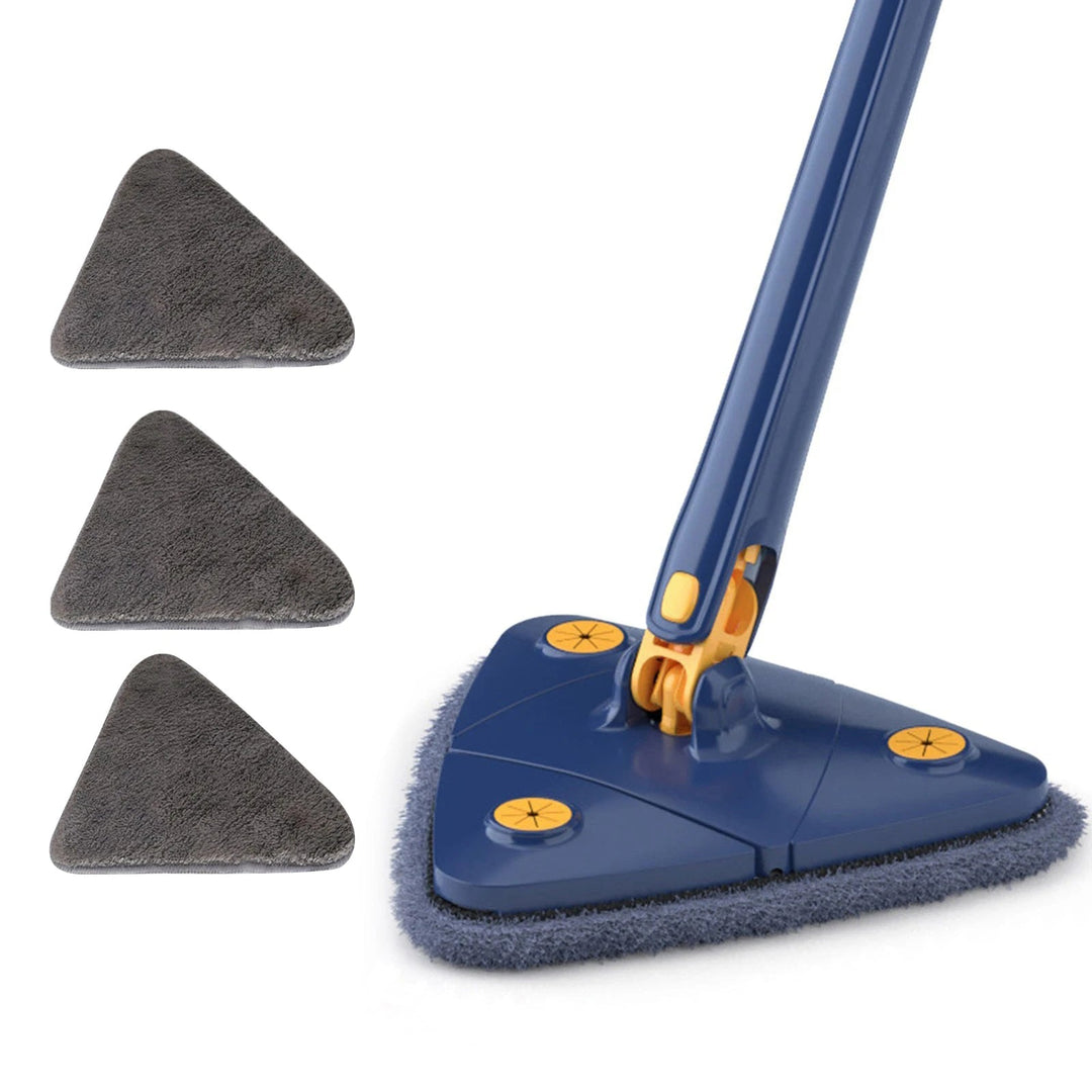 360 Degree Triangle Mop for Hardwood and Tile Floor Cleaning