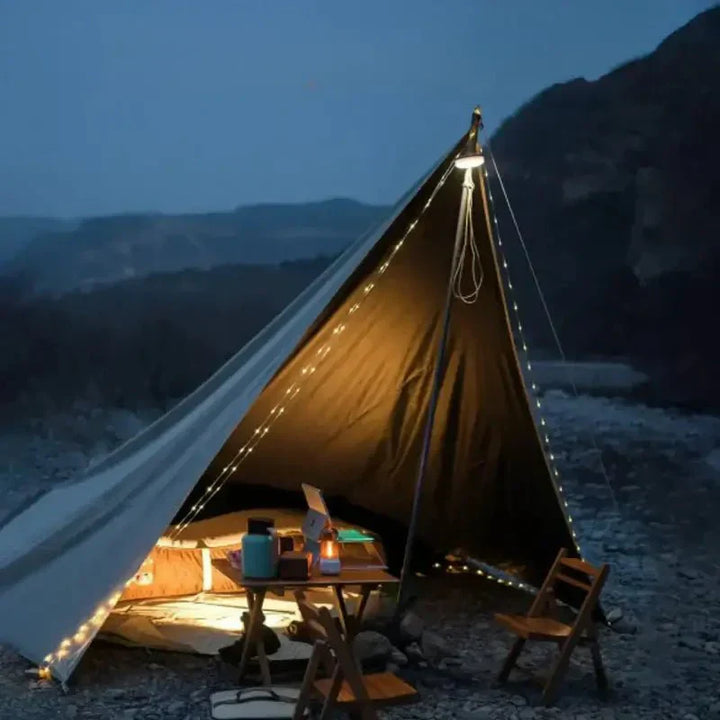 4-in-1 LED Lantern Flashlight Emergency Camp Light