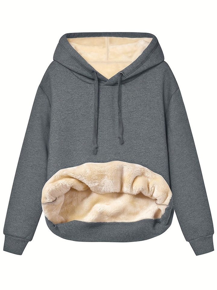 Women's Fleece Insulating Pullover Hoodie