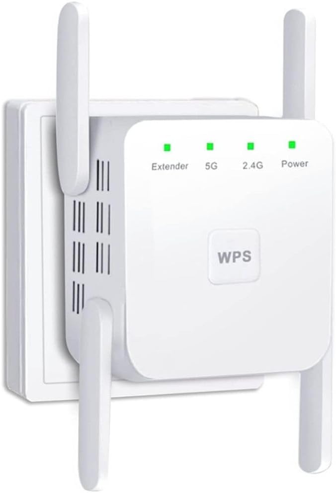 5G WiFi Extender Wireless Signal Booster for Home Office Use