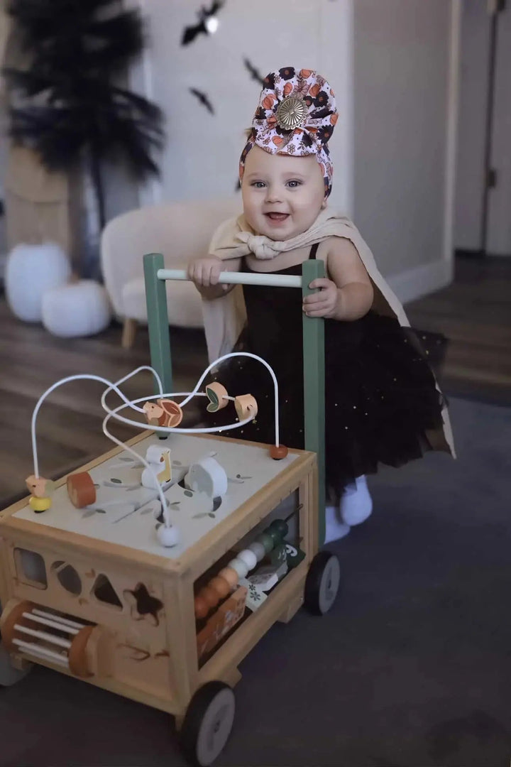 Adjustable Baby Push Walker Toy for Early Walking Development