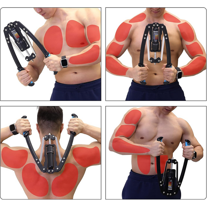 Adjustable Chest Expander Resistance Training Equipment for Arms