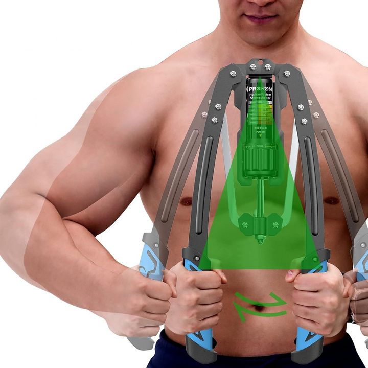 Adjustable Chest Expander Resistance Training Equipment for Arms