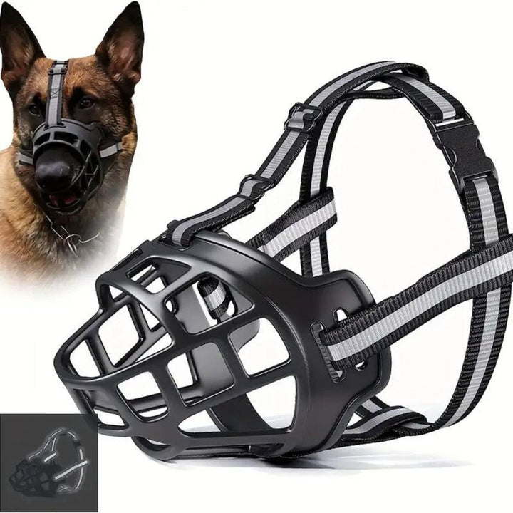 Adjustable Dog Muzzle for Safe Canine Training and Control