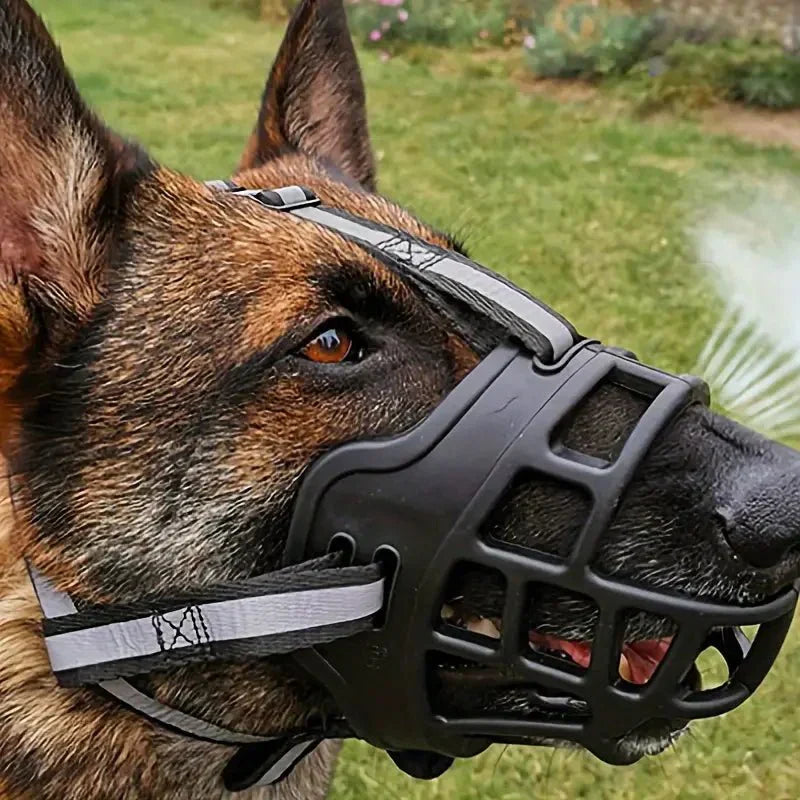 Adjustable Dog Muzzle for Safe Canine Training and Control