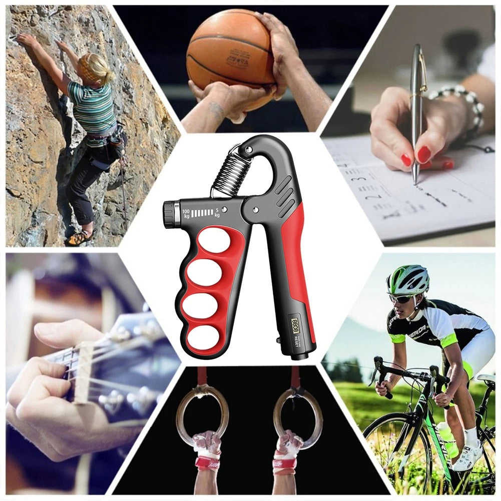 Adjustable Hand Grip Strengthener for Exercise and Rehabilitation