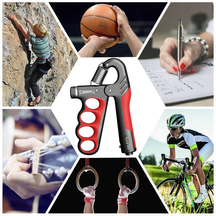 Adjustable Hand Grip Strengthener for Exercise and Rehabilitation