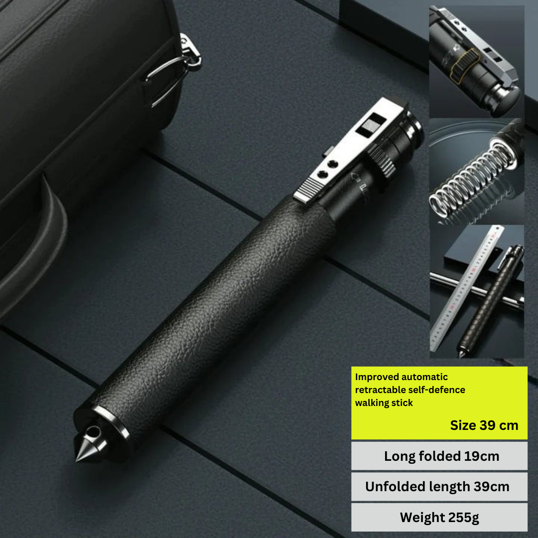 Adjustable Hiking Stick for Self-Defense and Outdoor Use