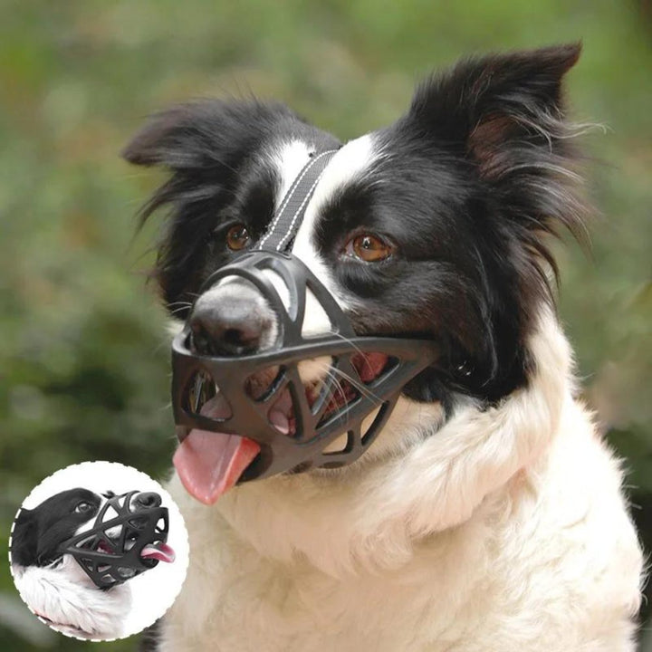 Adjustable Nylon Dog Muzzle for Safety and Training