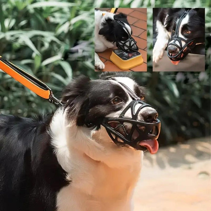 Adjustable Nylon Dog Muzzle for Safety and Training