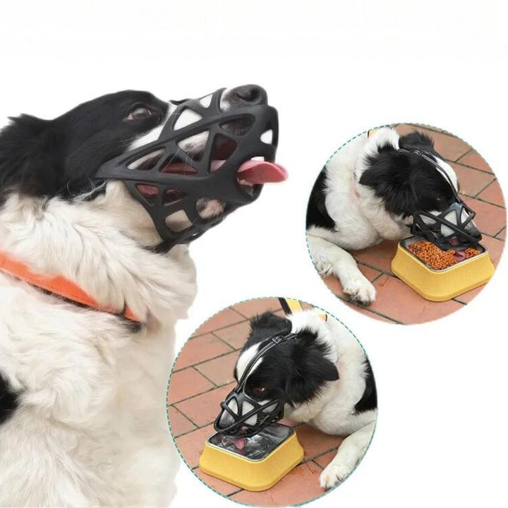 Adjustable Nylon Dog Muzzle for Safety and Training