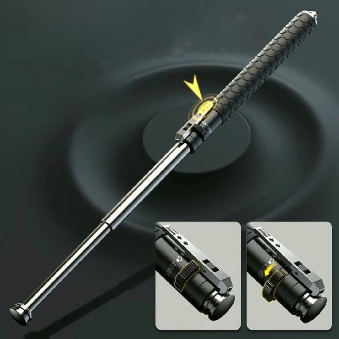 Adjustable Self-Defense Stick for Personal Safety