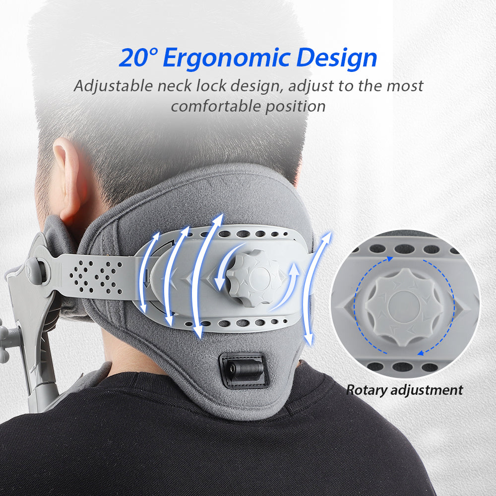 Adjustable Temperature Heating Neck Collar for Pain Relief
