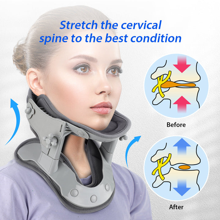 Adjustable Temperature Heating Neck Collar for Pain Relief