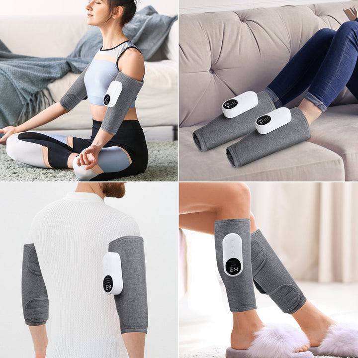 Air Compression Leg Massager for Pain Relief and Relaxation