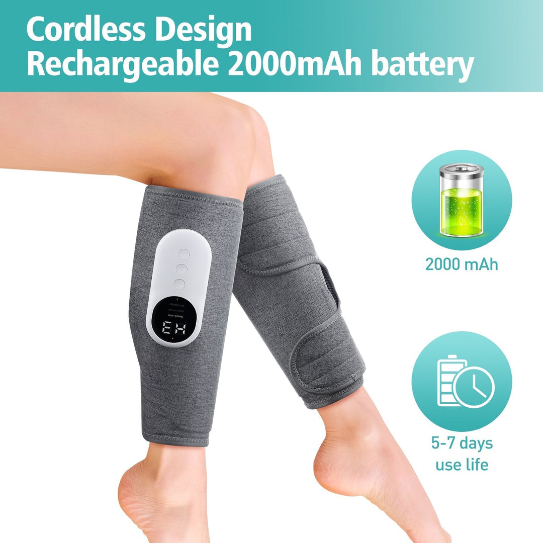 Air Compression Leg Massager for Pain Relief and Relaxation