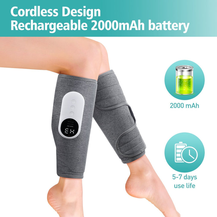 Air Compression Leg Massager for Pain Relief and Relaxation