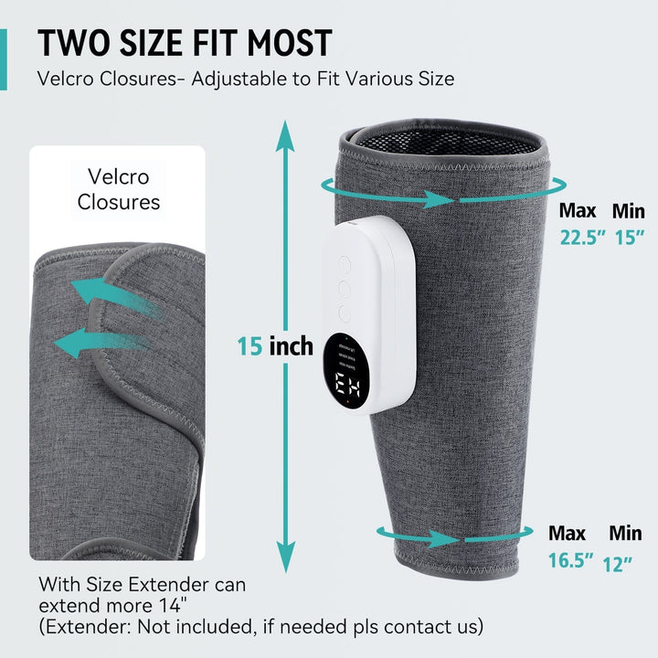 Air Compression Leg Massager for Pain Relief and Relaxation