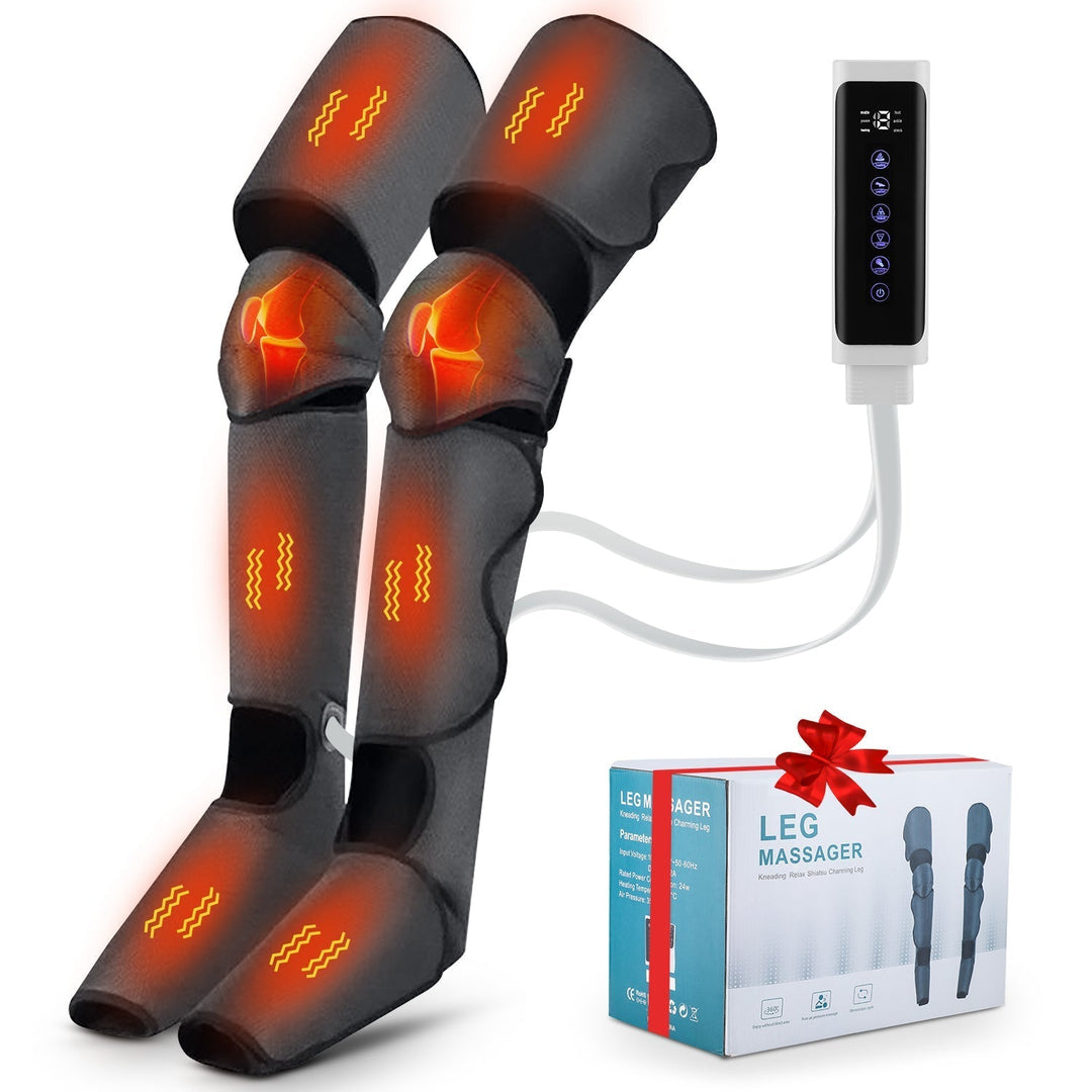 Air Compression Leg Massager with Dual Function for Relaxation