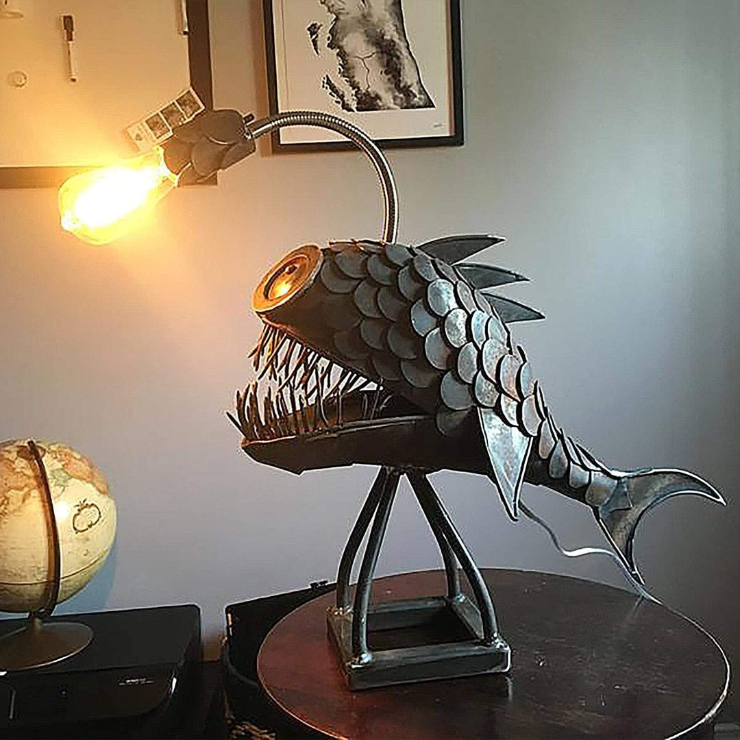 Anglerfish LED Night Light Table Lamp for Home Decor