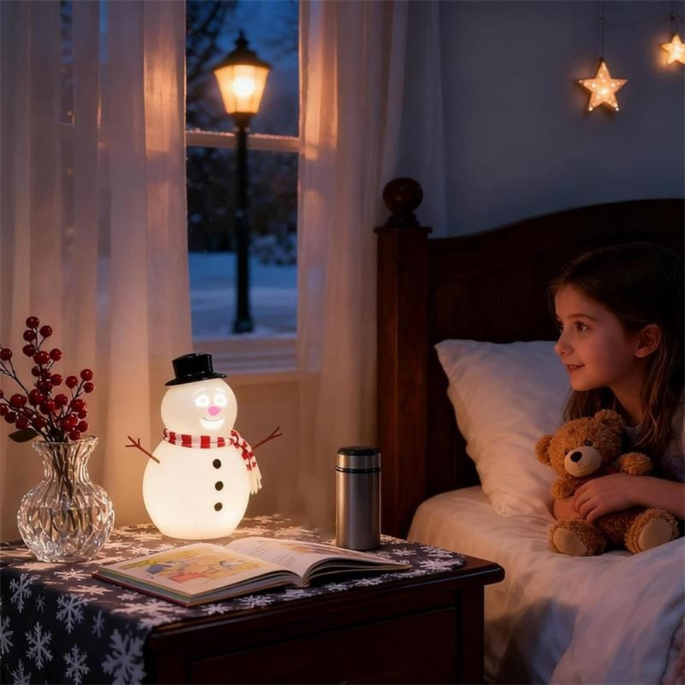 Animated Snowman Projector Light for Holiday Decorations