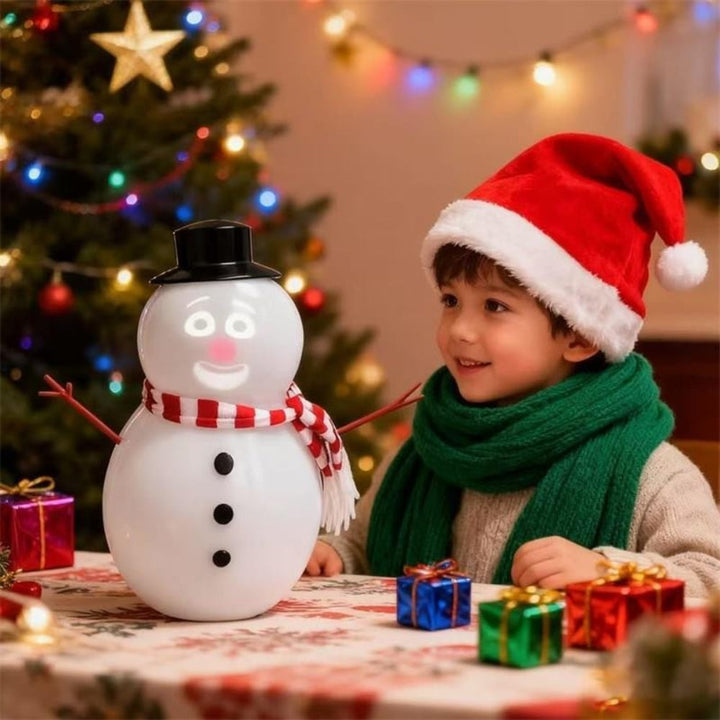 Animated Snowman Projector Light for Holiday Decorations
