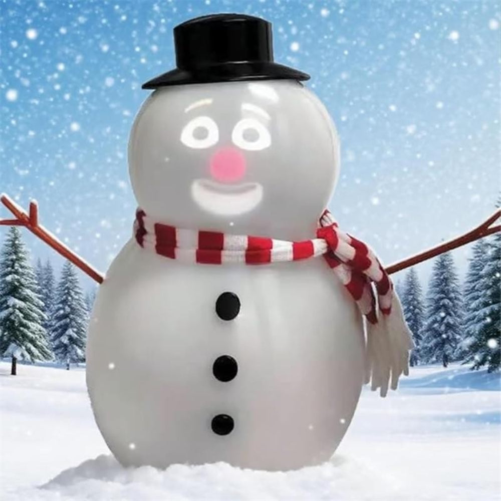 Animated Snowman Projector Light for Holiday Decorations