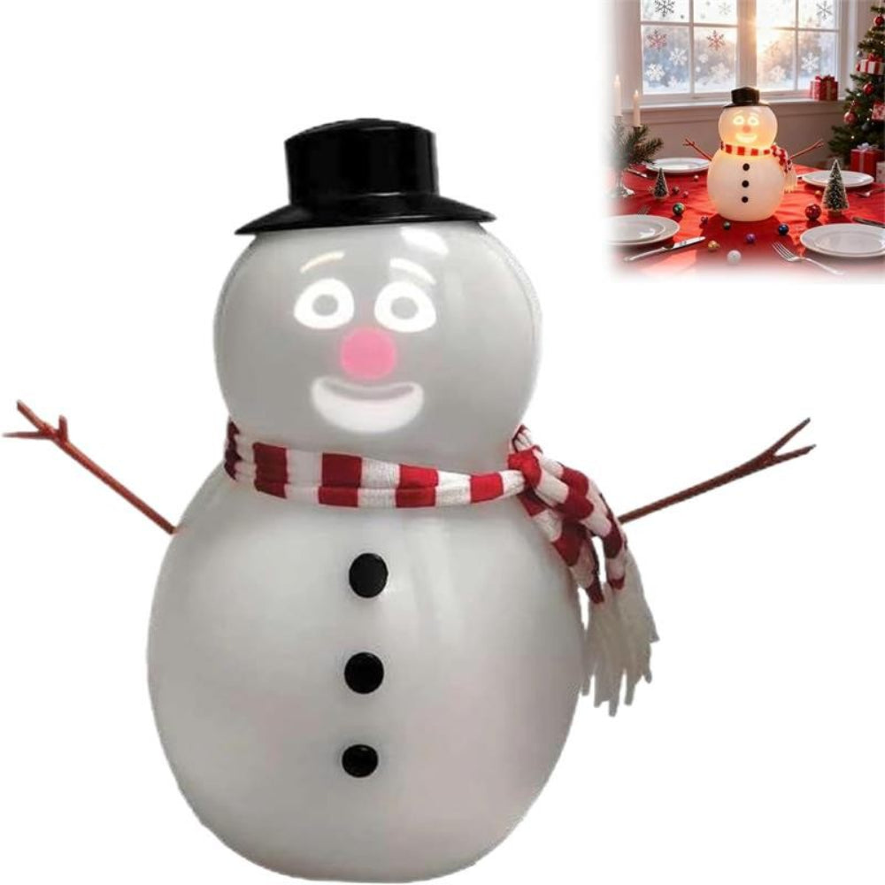 Animated Snowman Projector Light for Holiday Decorations