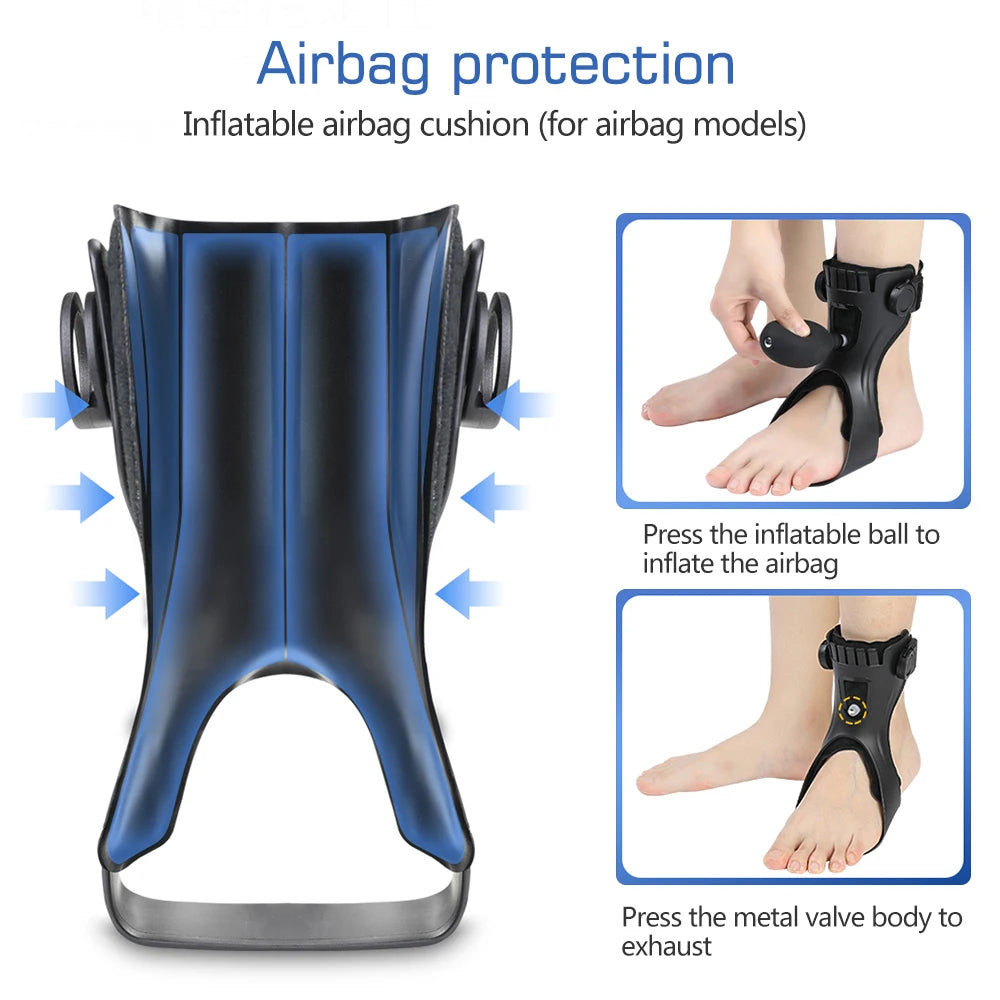 Ankle Foot Orthosis Brace for Drop Foot Support and Stability