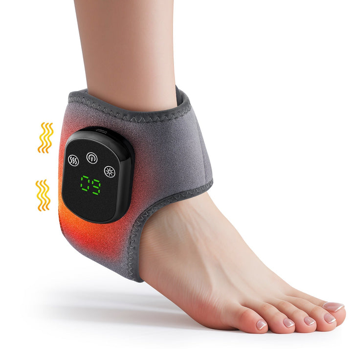 Ankle Massager with Heat Therapy for Pain Relief