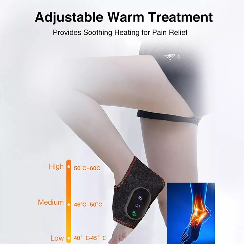 Ankle Support Brace with Massage Function for Pain Relief