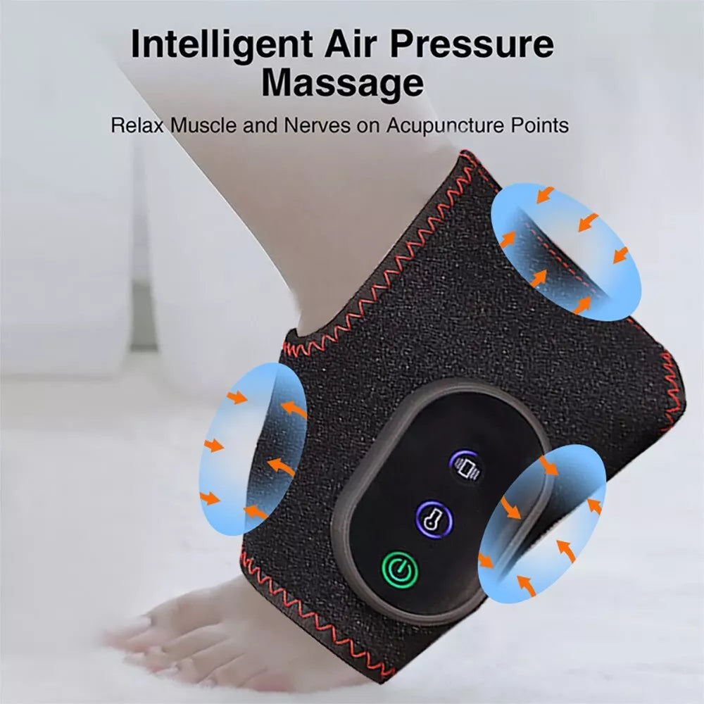 Ankle Support Brace with Massage Function for Pain Relief