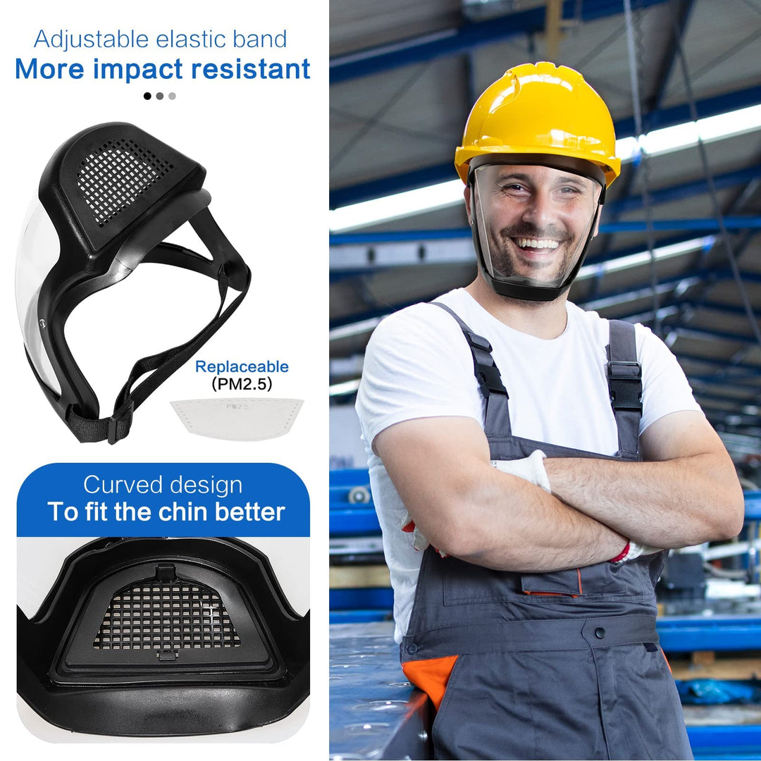 Anti-Fog Face Shield for Protection Against Germs and Particles