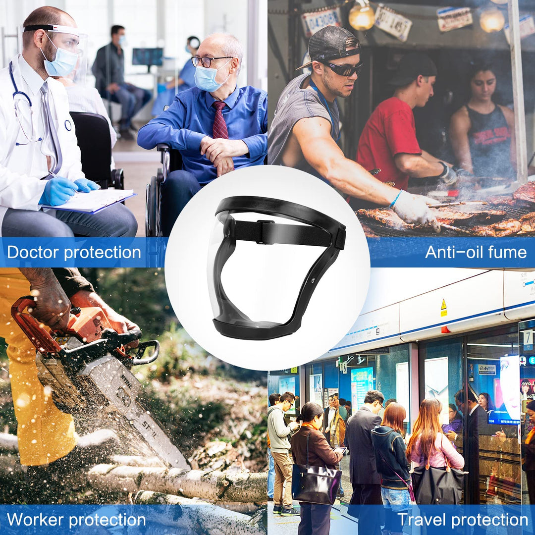 Anti-Fog Face Shield for Protection Against Germs and Particles