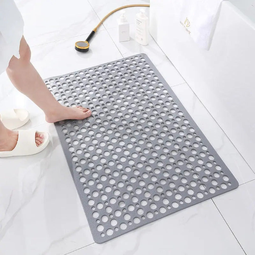 Antislip Shower Mat with Antimicrobial Protection