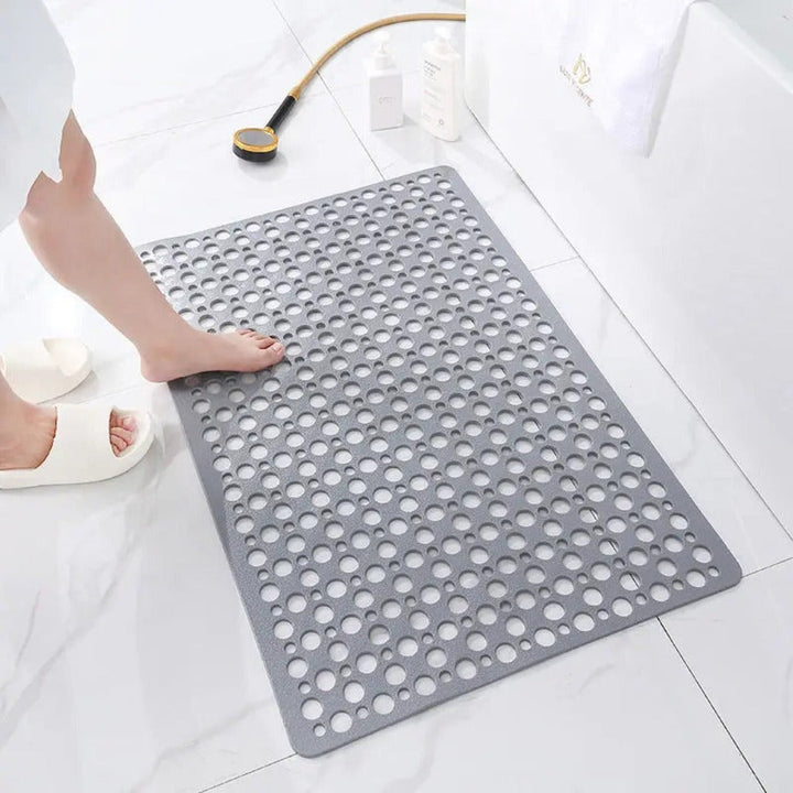 Antislip Shower Mat with Antimicrobial Protection