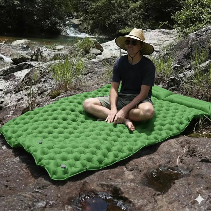 Auto-Inflating Inflatable Camping Mattress Bed