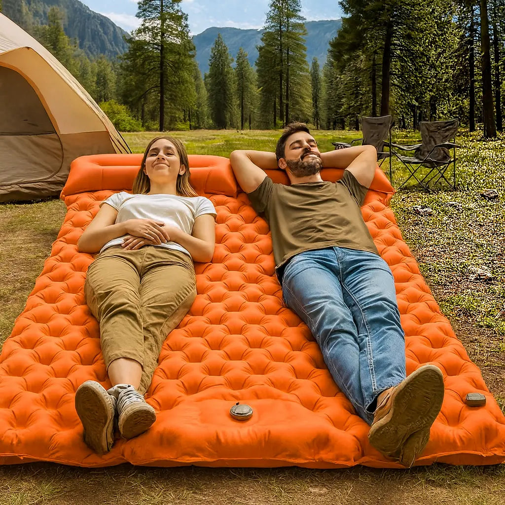 Auto-Inflating Inflatable Camping Mattress Bed