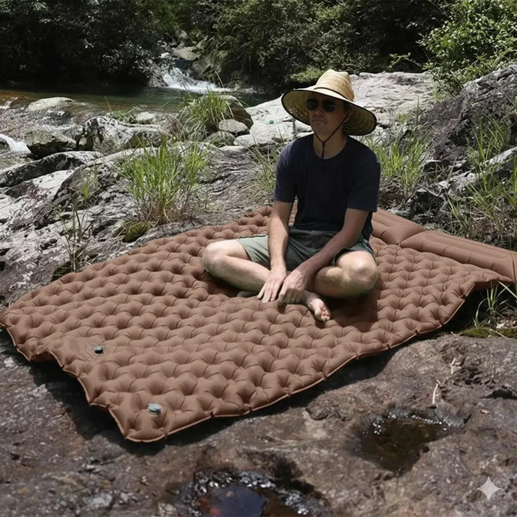 Auto-Inflating Inflatable Camping Mattress Bed