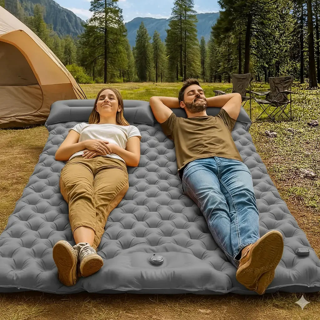 Auto-Inflating Inflatable Camping Mattress Bed