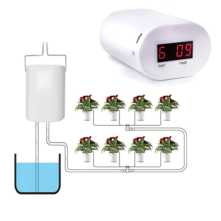 Automatic Garden Watering Pump System Controller