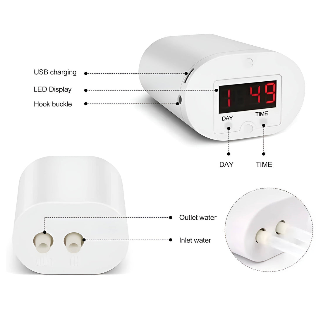 Automatic Garden Watering Pump System Controller
