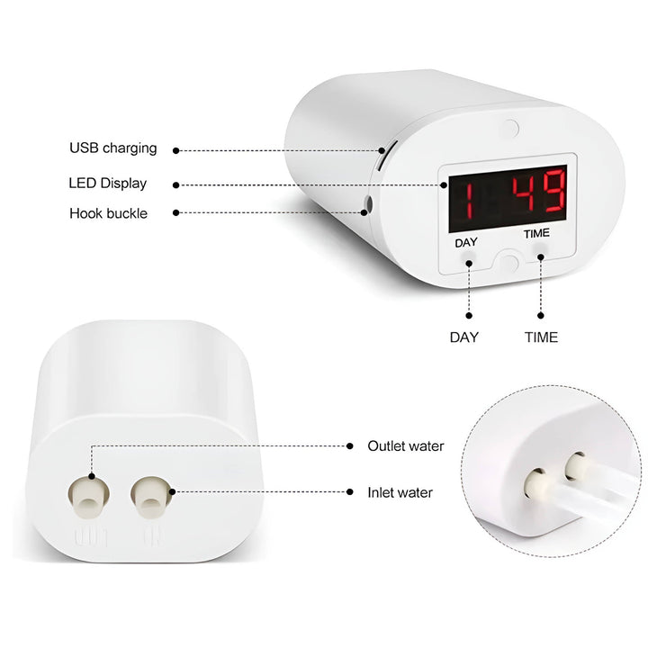 Automatic Garden Watering Pump System Controller