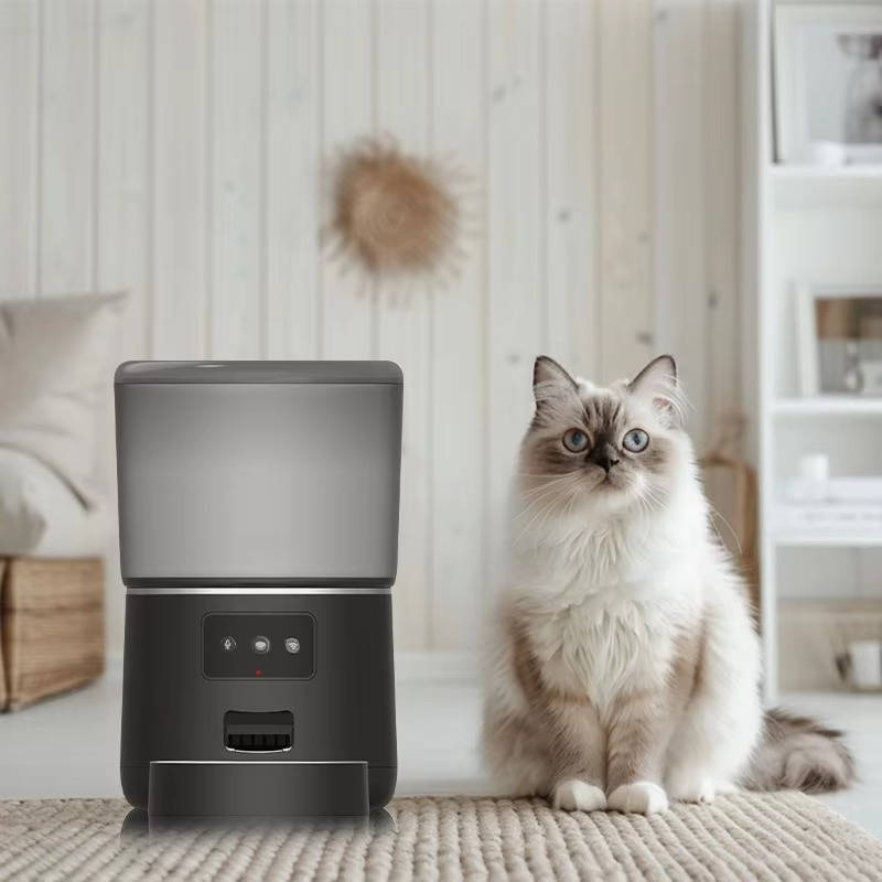 Automatic Pet Feeder for Cats and Dogs - Programmable Food Dispenser