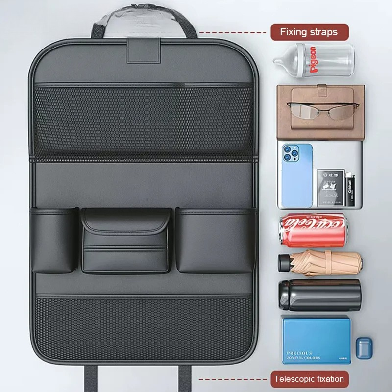 Back Seat Organizer with Tablet Holder for Car